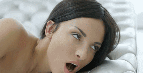 Her First Anal Face Expression Sex Gif - Straight - Porn GIF Magazine