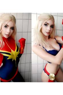 Captain Marvel By Clara.cosplayer