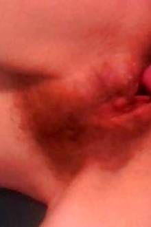 Hairy Christina Grunts in front of husband