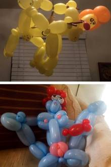 -ish… My Boyfriend Wasn’t Interested In My Intricate Balloon Twisting Skills…. Til Now :).