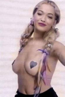 Rita Ora Blowing Kisses