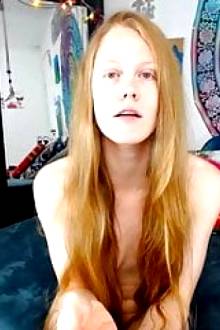 Sexy redhead trying jerking instructions for the first time