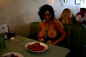 MILF Giving The Waiter A Tip…