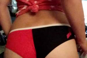 Red And Black Cotton Harley Quinn Panties Worn 72 Hrs♦clearance Sale Ends Today?pm U/thetempest2007 Or Kik Tempest2007 For Info And Panty Drawer Link
